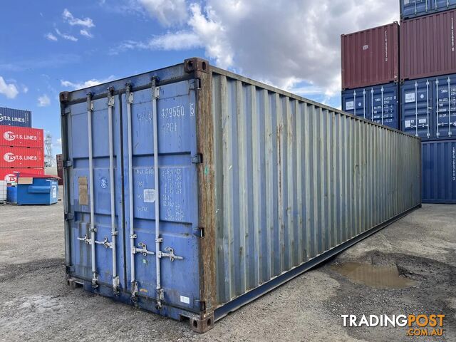 USED 40FT STANDARD HEIGHT SHIPPING CONTAINER