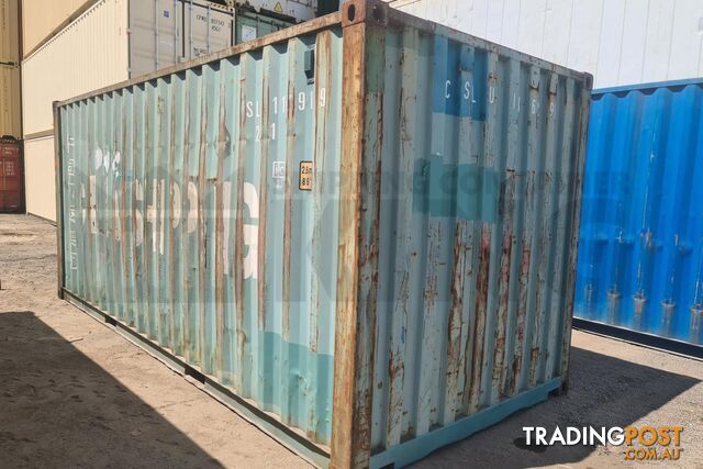 20' STANDARD HEIGHT SHIPPING CONTAINER - in Rockhampton