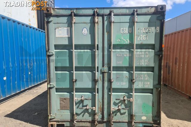 20' STANDARD HEIGHT SHIPPING CONTAINER - in Rockhampton