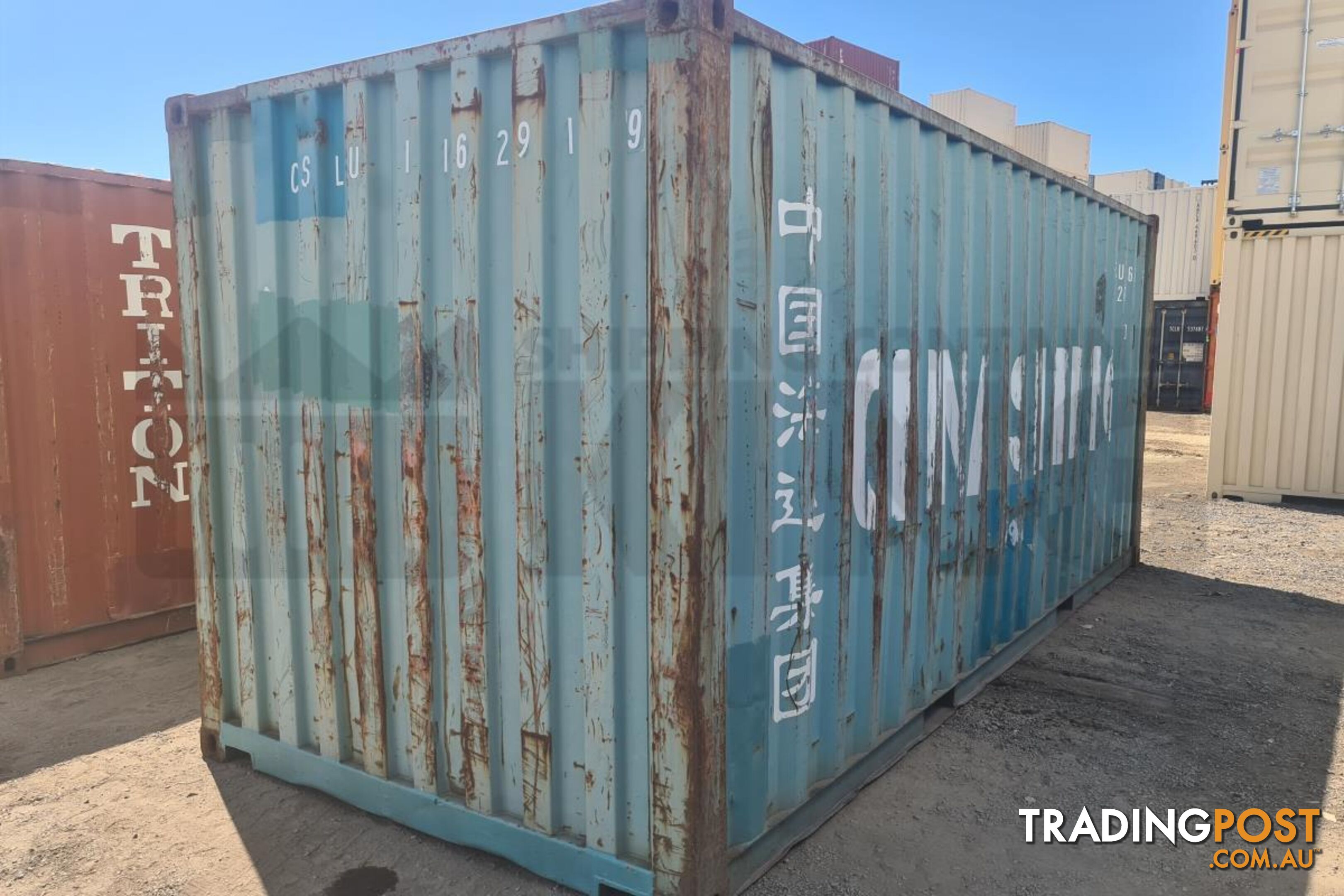 20' STANDARD HEIGHT SHIPPING CONTAINER - in Rockhampton