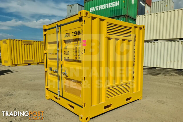 8' DANGEROUS GOODS SHIPPING CONTAINER (4 CORNER POST)