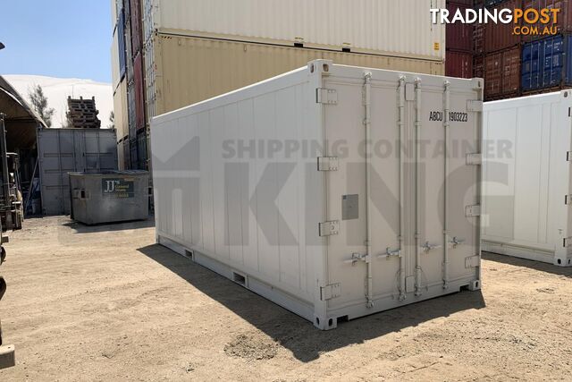 20' STANDARD HEIGHT REFRIGERATED "REEFER" SHIPPING CONTAINER (OPERATIONAL) - in Brisbane