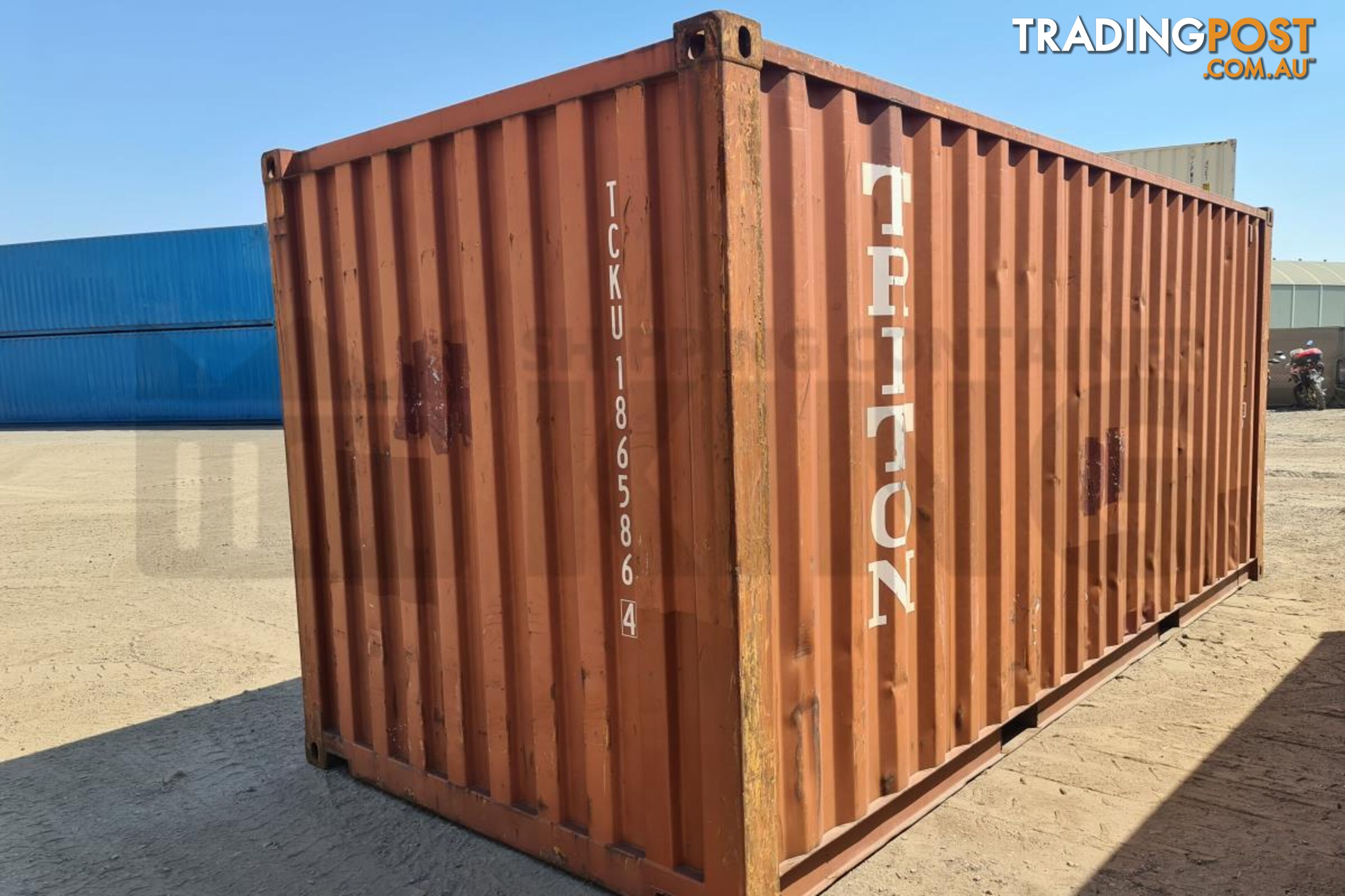 20' STANDARD HEIGHT SHIPPING CONTAINER - in Childers