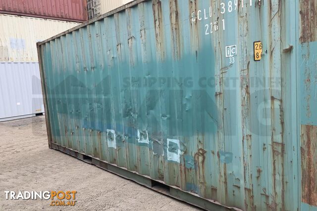 20' STANDARD HEIGHT SHIPPING CONTAINER (AS-IS CONDITION) - in Toowoomba