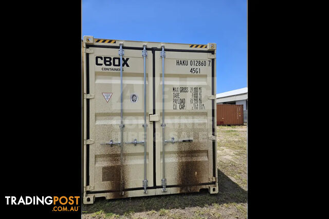 40' HIGH CUBE SHIPPING CONTAINER