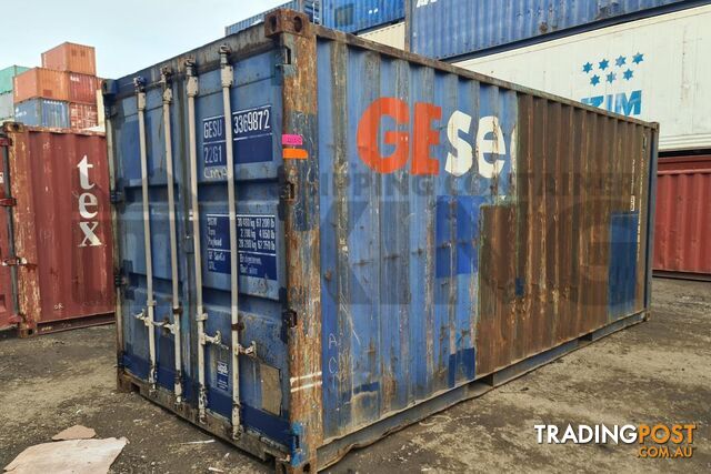 20' STANDARD HEIGHT SHIPPING CONTAINER - in Toowoomba