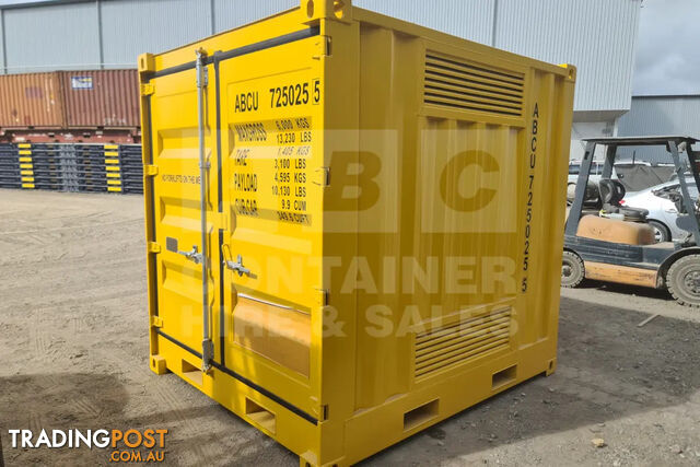 8' DANGEROUS GOODS SHIPPING CONTAINER (4 CORNER POST)