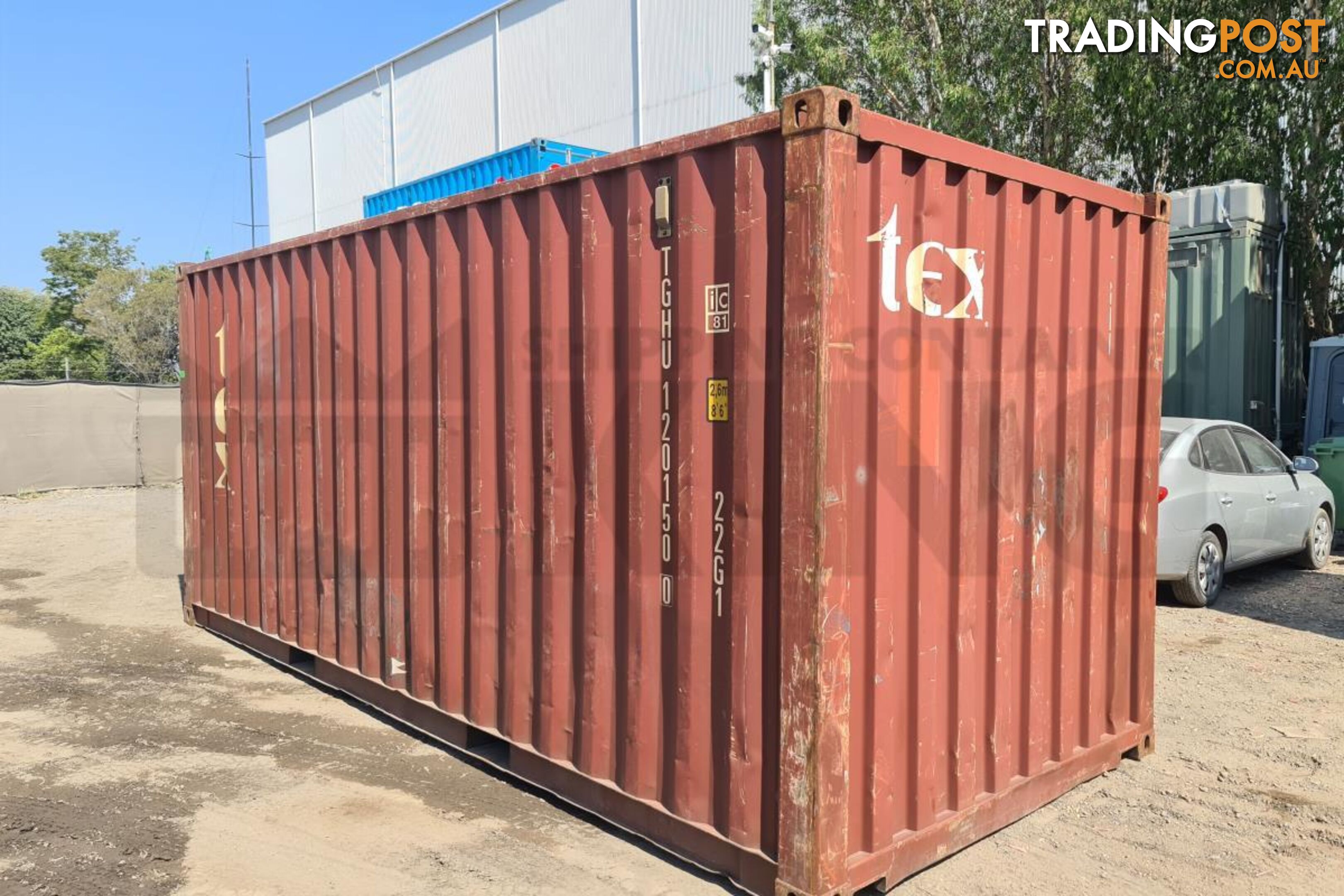 20' STANDARD HEIGHT SHIPPING CONTAINER - in Gladstone