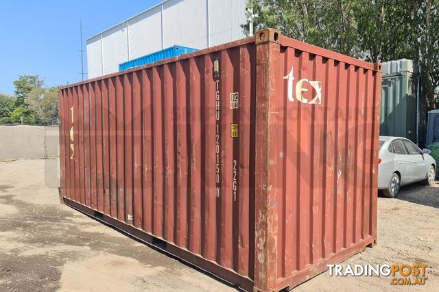 20' STANDARD HEIGHT SHIPPING CONTAINER - in Gladstone