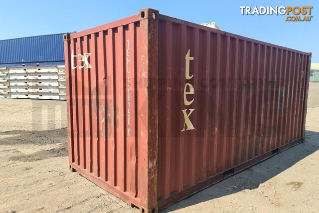 20' STANDARD HEIGHT SHIPPING CONTAINER - in Gladstone