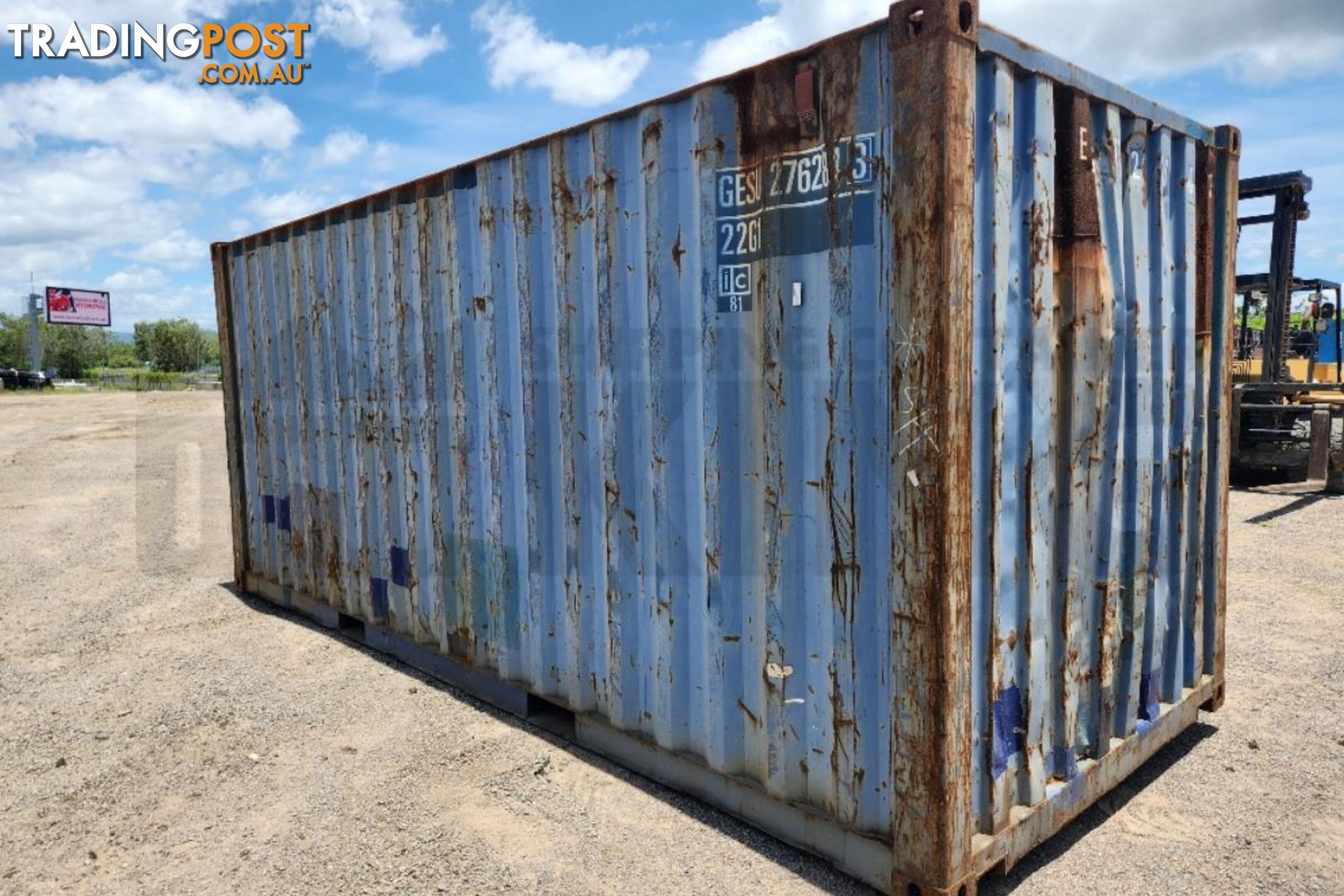 20' STANDARD HEIGHT SHIPPING CONTAINER - in Townsville