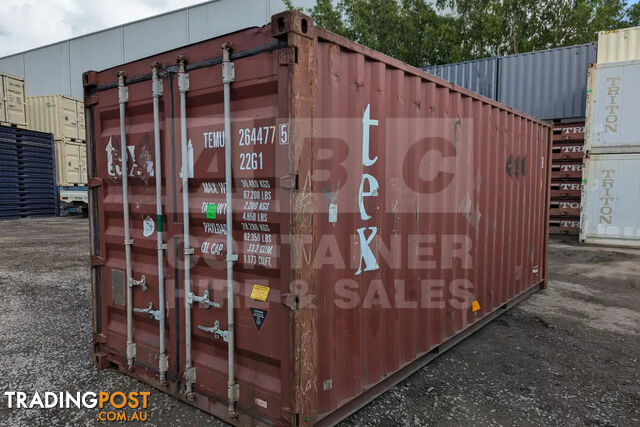 20' STANDARD HEIGHT SHIPPING CONTAINER