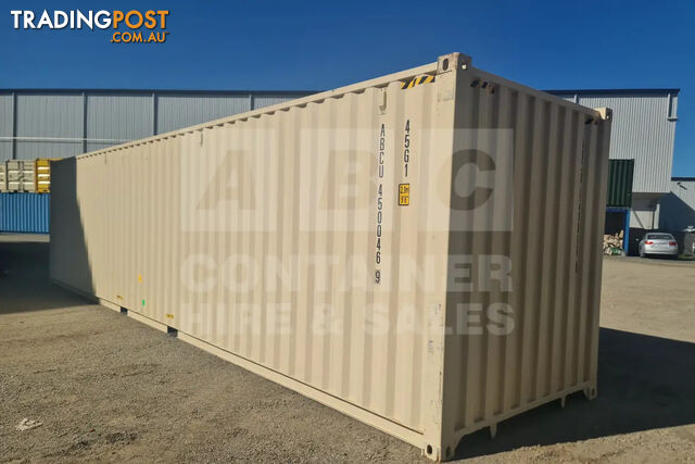 40' HIGH CUBE SHIPPING CONTAINER