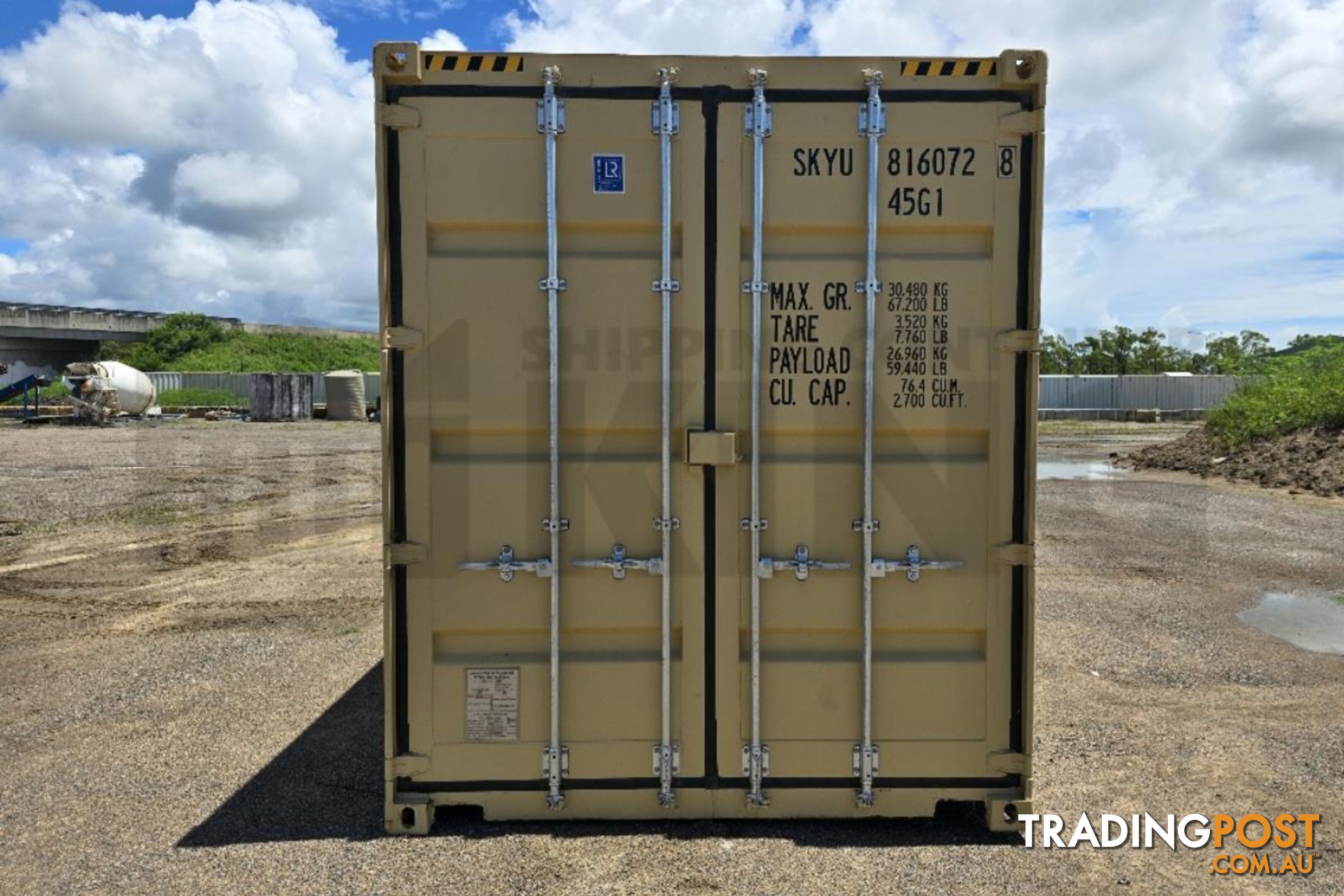 40' HIGH CUBE SHIPPING CONTAINER - in Townsville