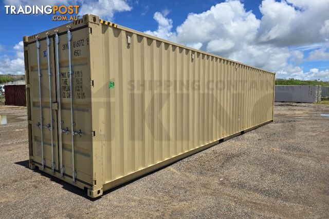 40' HIGH CUBE SHIPPING CONTAINER - in Townsville