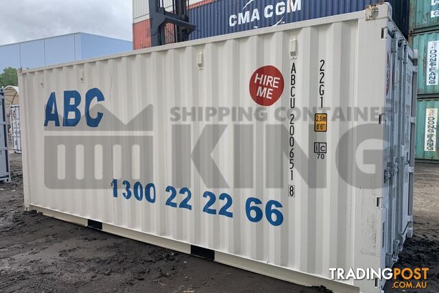 20' STANDARD HEIGHT SHIPPING CONTAINER - in Gladstone