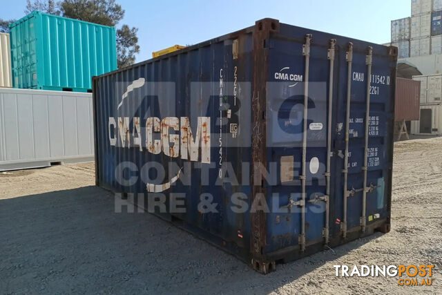 20' STANDARD HEIGHT SHIPPING CONTAINER