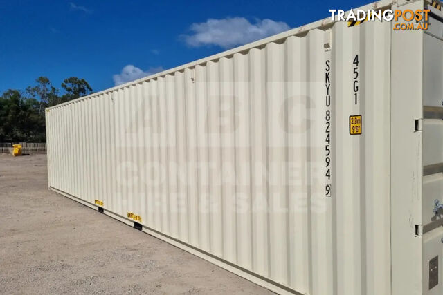 40' HIGH CUBE SHIPPING CONTAINER