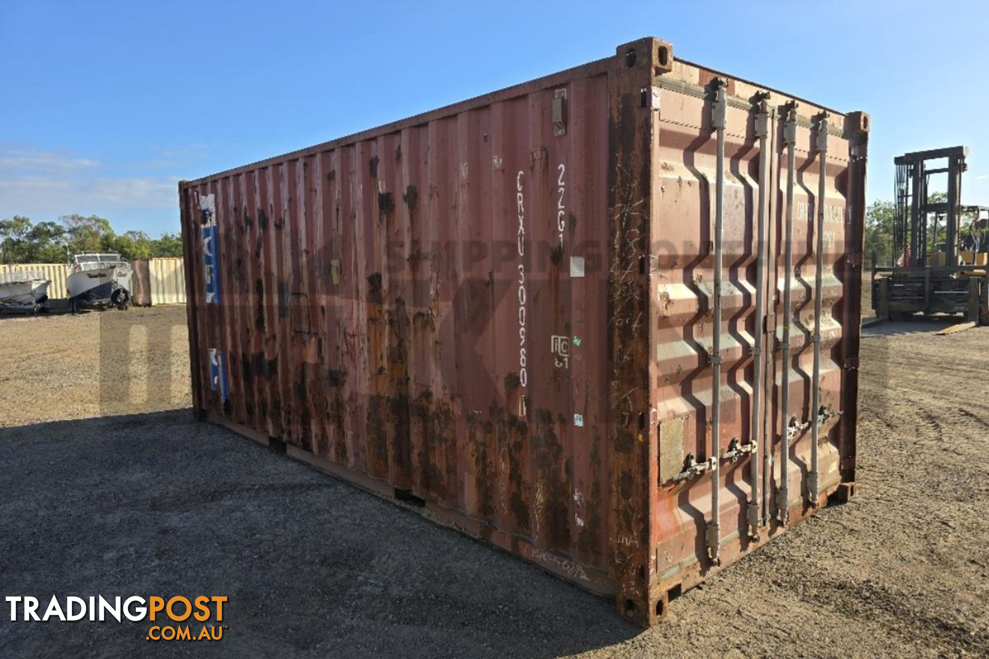 20' STANDARD HEIGHT SHIPPING CONTAINER (AS-IS CONDITION) - in Townsville