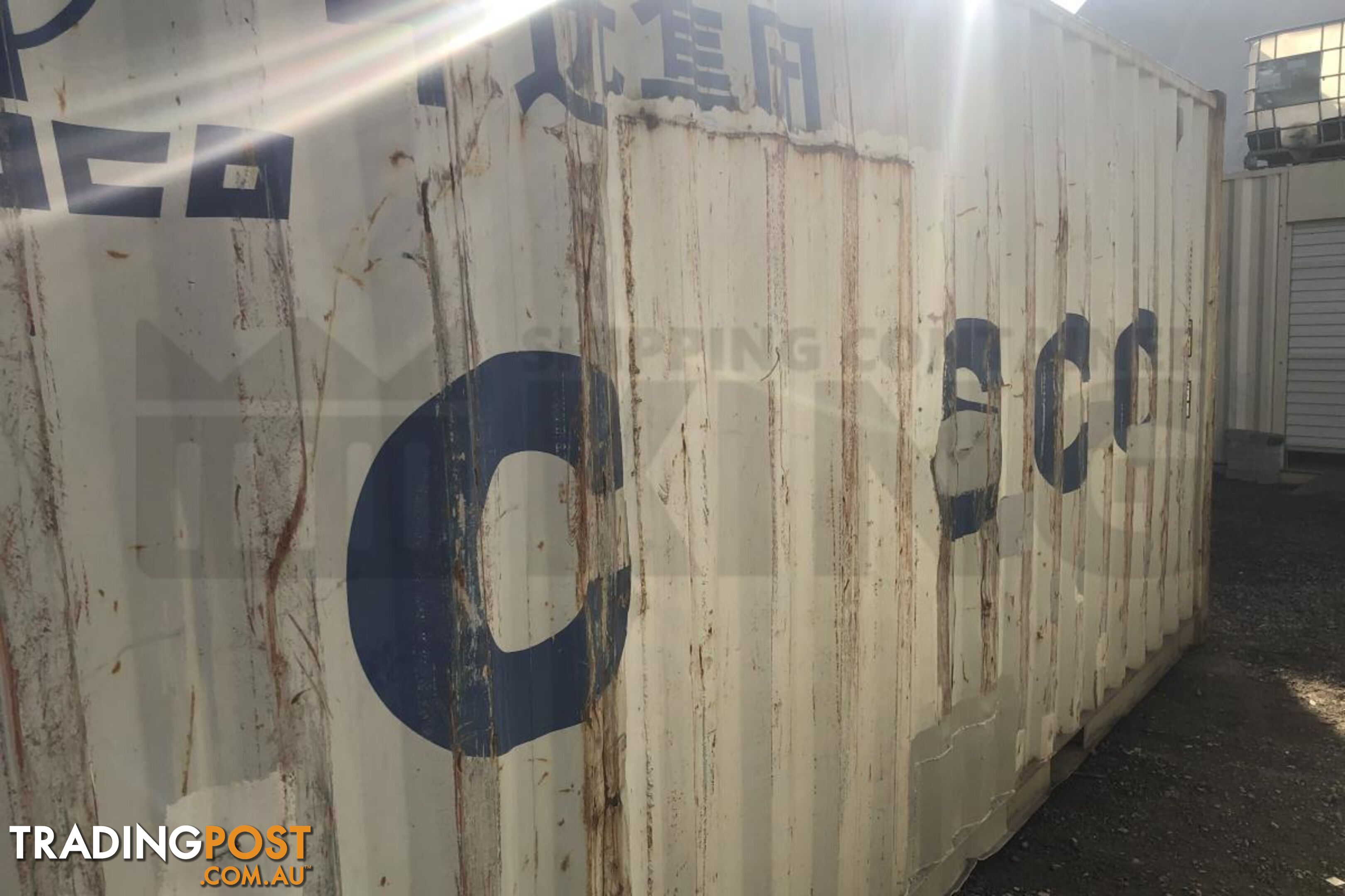 20' STANDARD HEIGHT SHIPPING CONTAINER - in Cairns