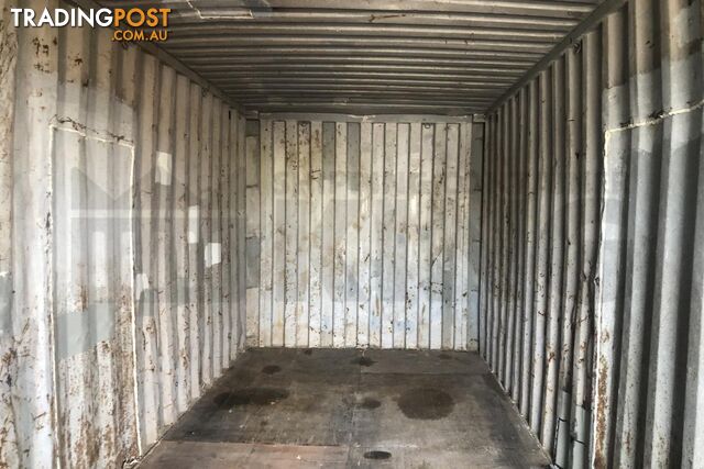 20' STANDARD HEIGHT SHIPPING CONTAINER - in Cairns