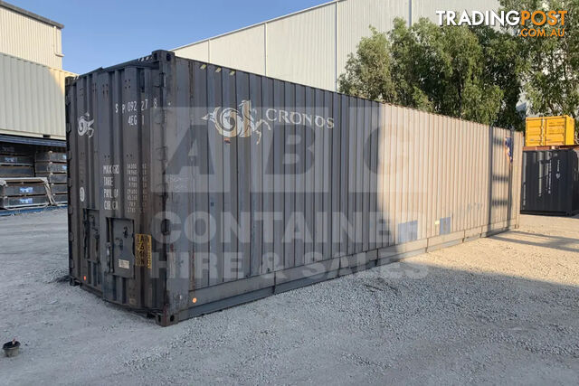 40' HIGH CUBE CELLULAR PALLET WIDE SHIPPING CONTAINER (2 PALLETS WIDE) - photo 1 of 12