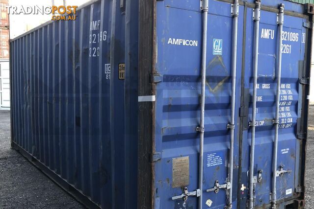 20' STANDARD HEIGHT SHIPPING CONTAINER - in Rockhampton