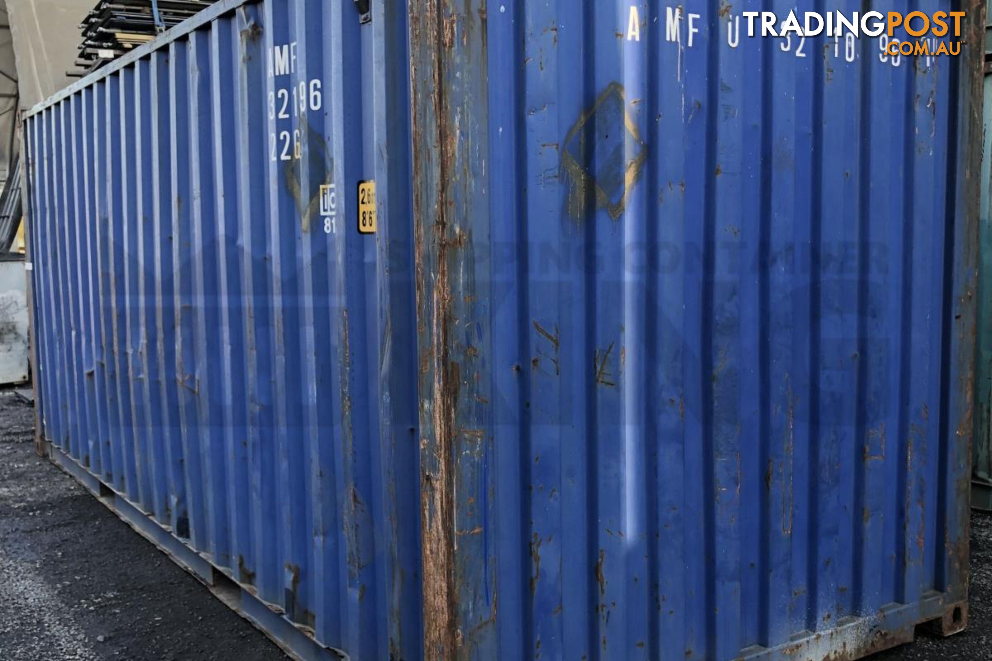 20' STANDARD HEIGHT SHIPPING CONTAINER - in Rockhampton