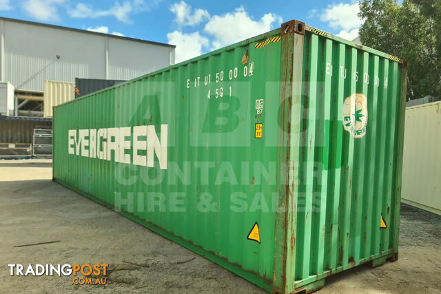 40' HIGH CUBE SHIPPING CONTAINER - photo 2 of 16