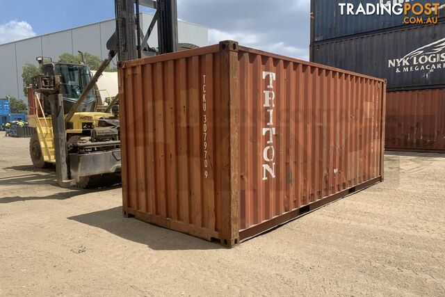 20' STANDARD HEIGHT SHIPPING CONTAINER - in Brisbane