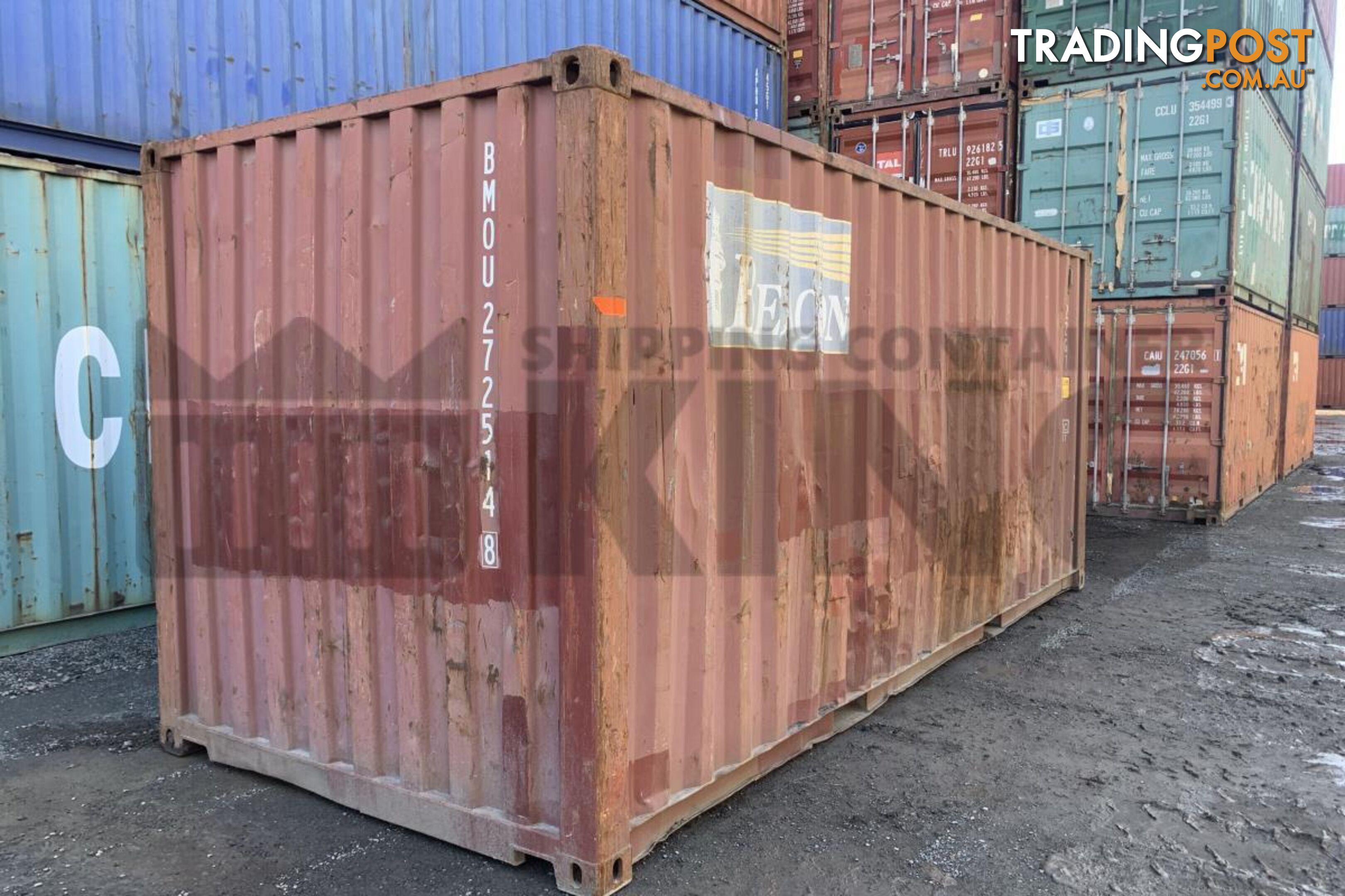 20' STANDARD HEIGHT SHIPPING CONTAINER - in Toowoomba