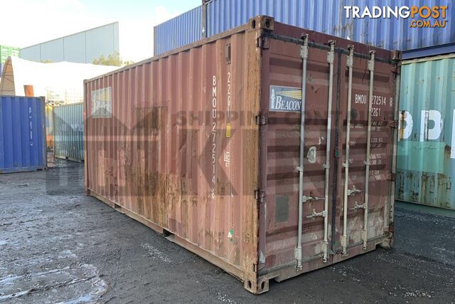 20' STANDARD HEIGHT SHIPPING CONTAINER - in Toowoomba