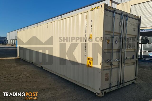 40' HIGH CUBE SHIPPING CONTAINER