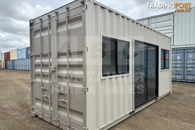 20' SHIPPING CONTAINER OFFICE "ACACIA" (HIGH END)