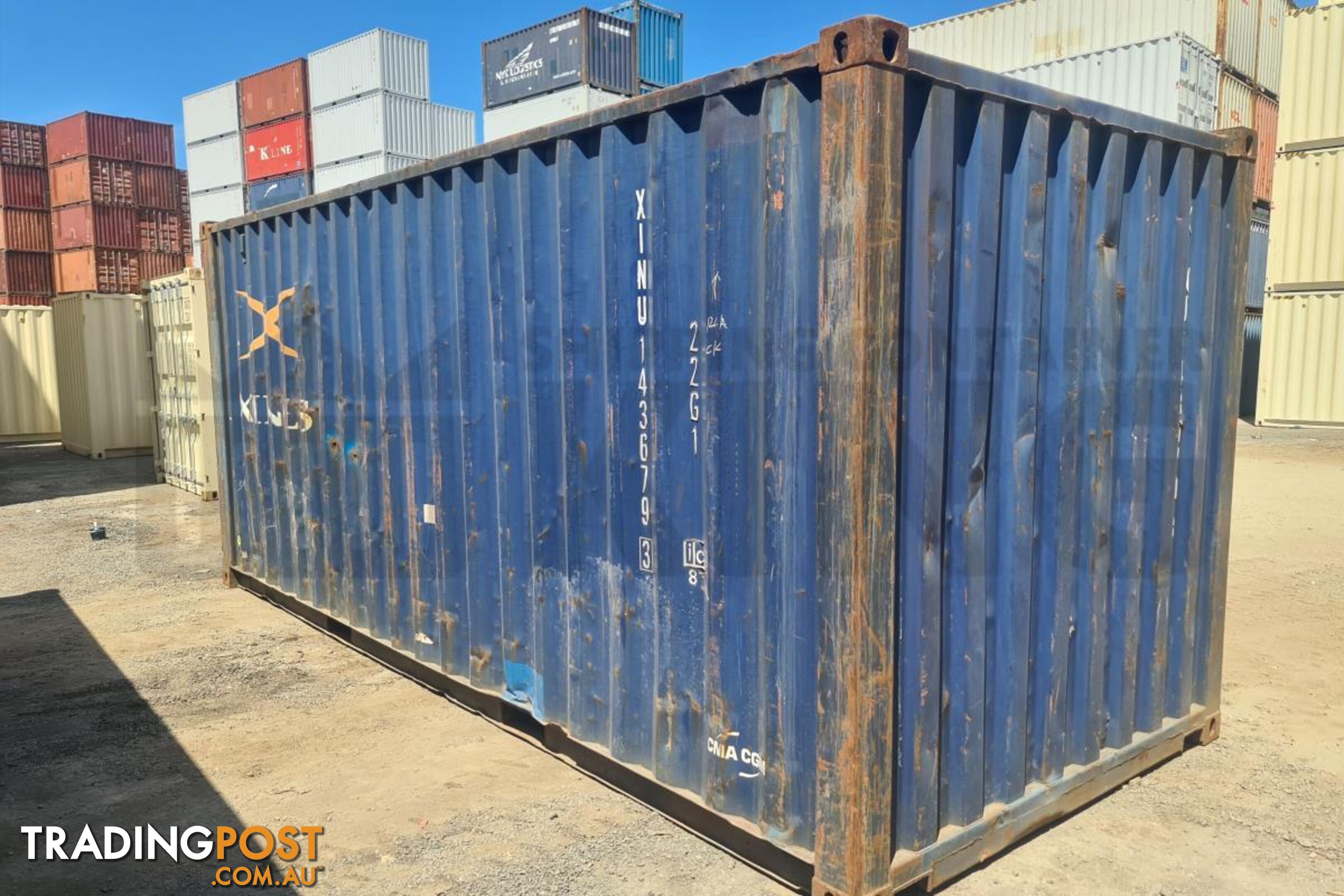 20' STANDARD HEIGHT SHIPPING CONTAINER - in Brisbane