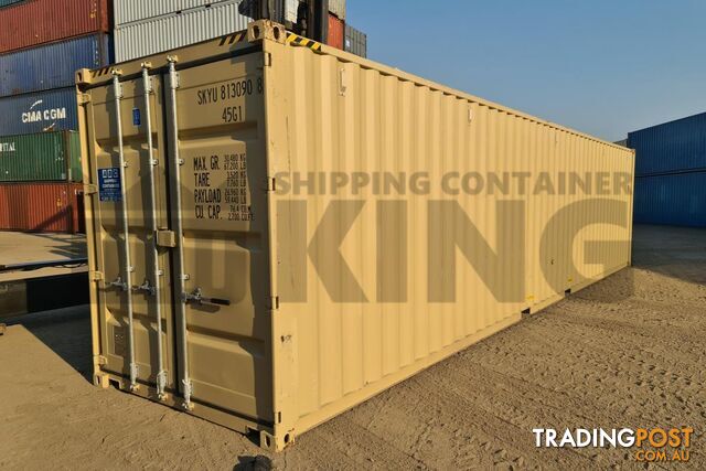 40' HIGH CUBE SHIPPING CONTAINER