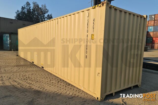 40' HIGH CUBE SHIPPING CONTAINER - in Brisbane