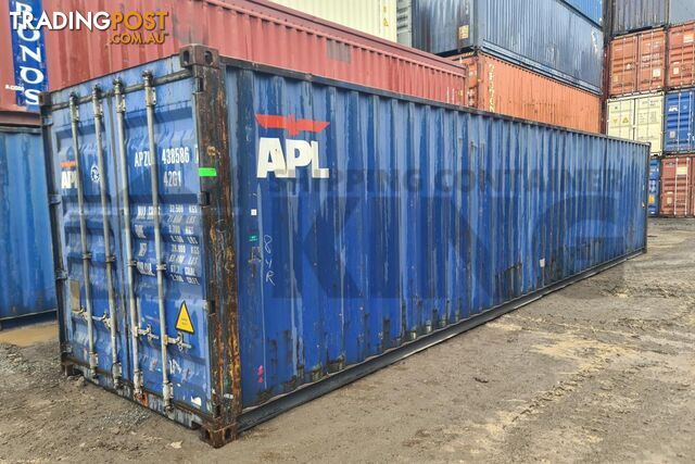 40' STANDARD HEIGHT SHIPPING CONTAINER