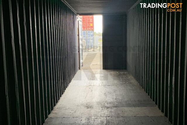 40' HIGH CUBE SHIPPING CONTAINER - in Chinchilla