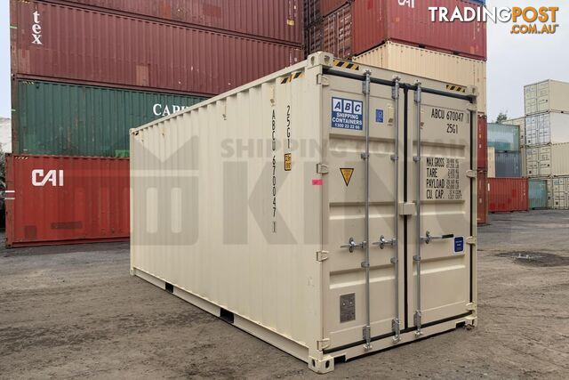 20' HIGH CUBE SHIPPING CONTAINER (STEEL FLOOR) - in Brisbane