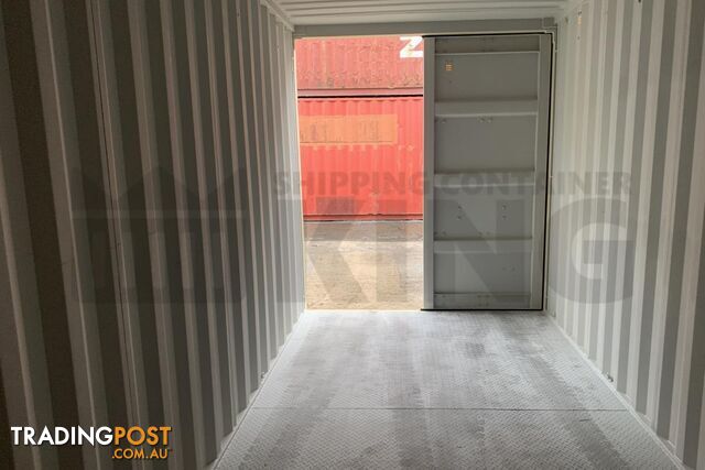 20' HIGH CUBE SHIPPING CONTAINER (STEEL FLOOR) - in Brisbane