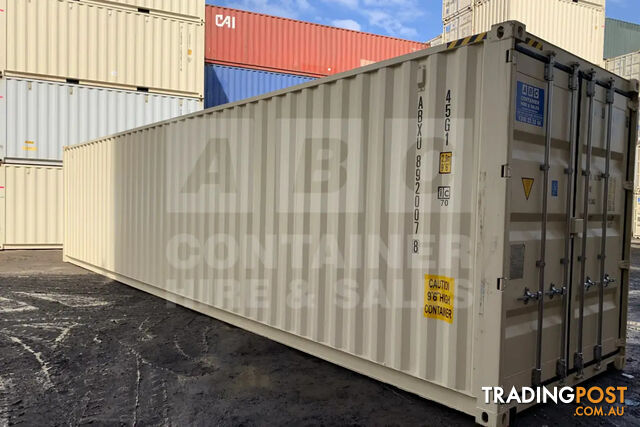 40' HIGH CUBE SHIPPING CONTAINER (STEEL FLOOR) - photo 2 of 16