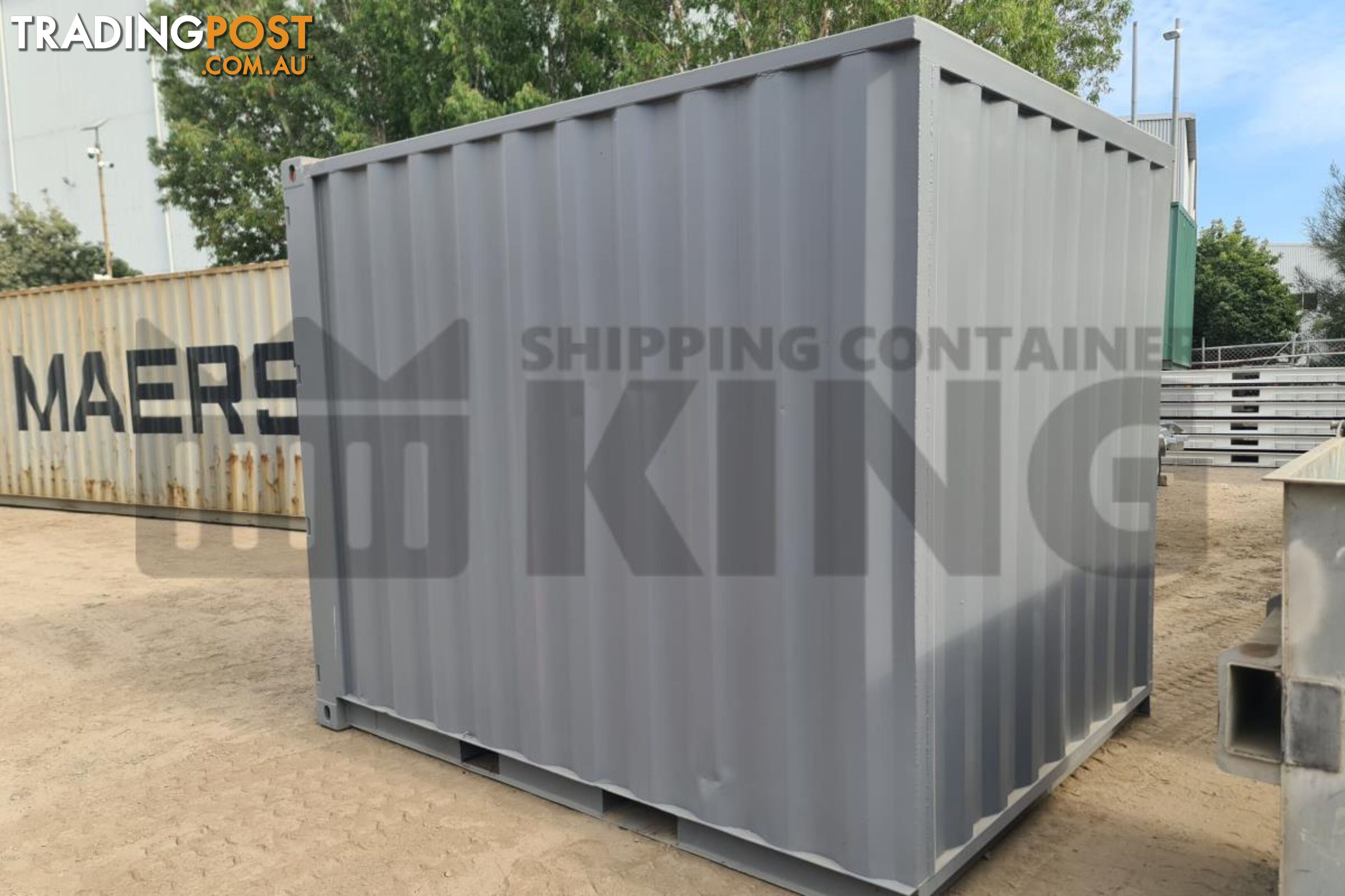 10' STANDARD HEIGHT SHIPPING CONTAINER (CONTAINER DOOR, 2 CORNER POSTS, 2 TINE POCKETS) - in Brisbane