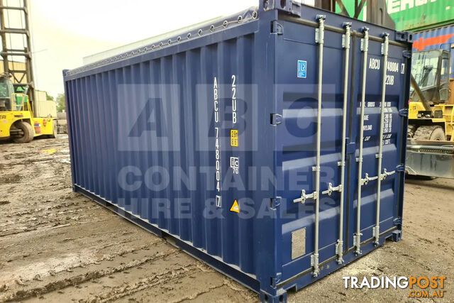 20' STANDARD HEIGHT OPEN TOP (TARP AND BOWS - STEEL FLOOR)