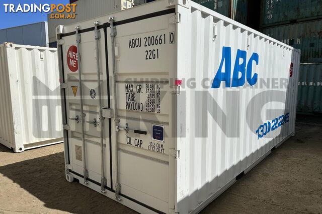 20' STANDARD HEIGHT SHIPPING CONTAINER - in Lismore