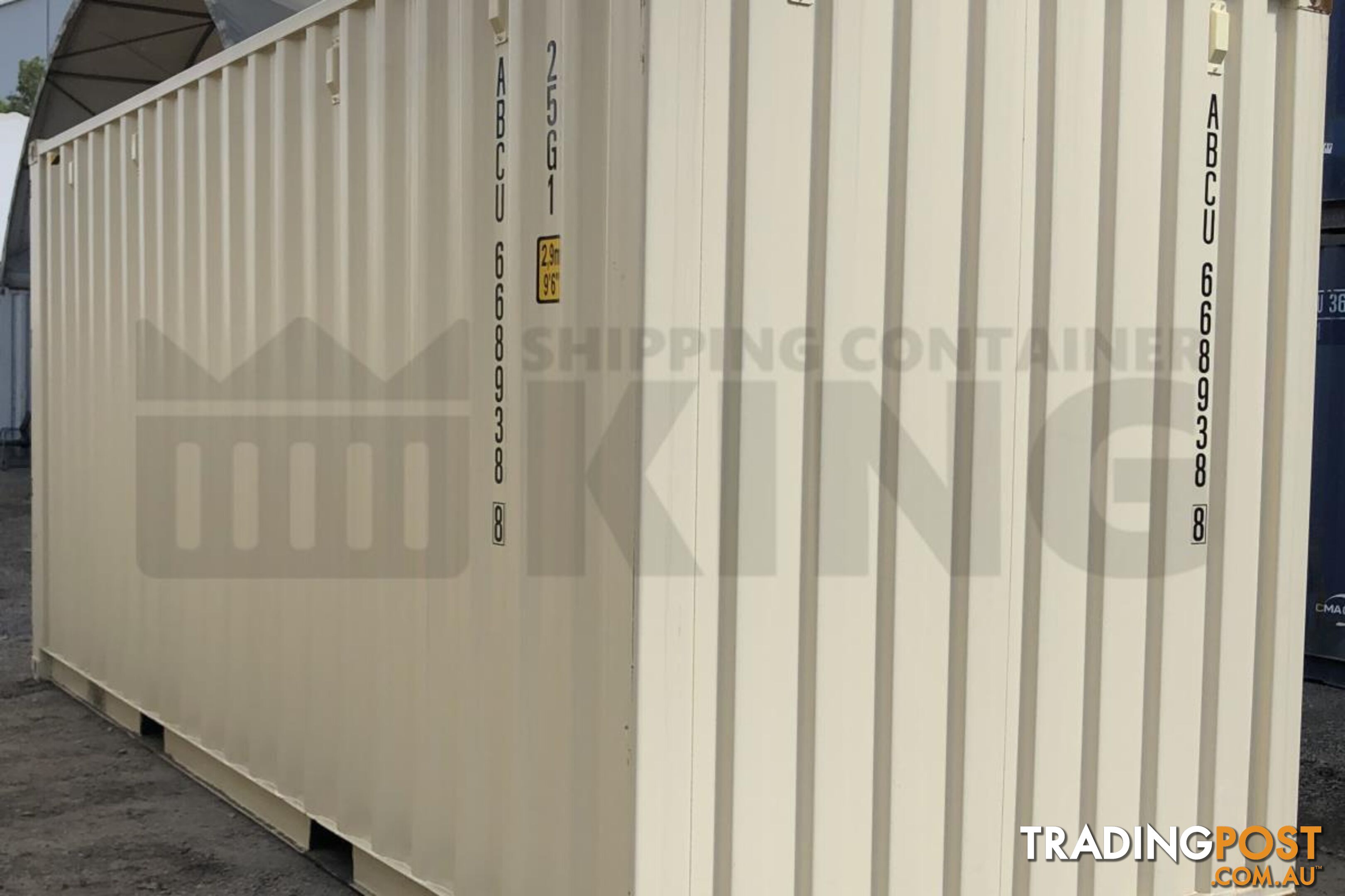 20' HIGH CUBE SHIPPING CONTAINER (STEEL FLOOR) - in Rockhampton