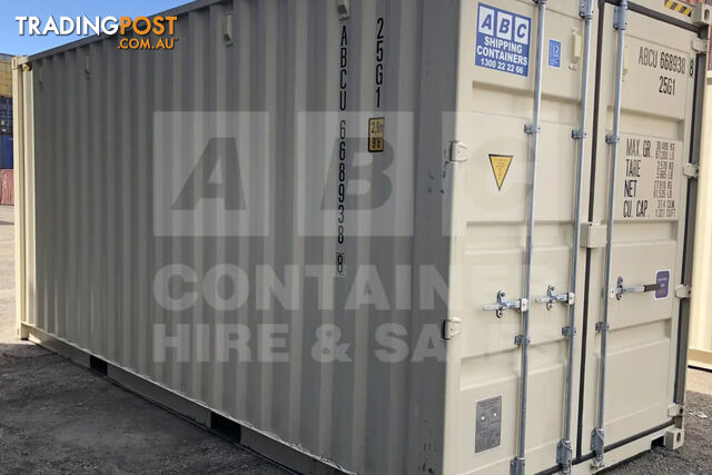 20' HIGH CUBE SHIPPING CONTAINER (STEEL FLOOR) - in Rockhampton - photo 3 of 10