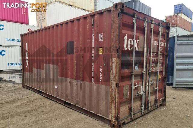 20' STANDARD HEIGHT SHIPPING CONTAINER - in Rockhampton