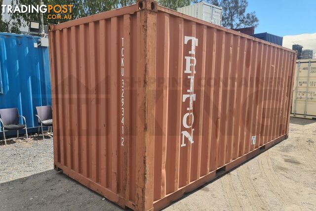 20' STANDARD HEIGHT SHIPPING CONTAINER - in Brisbane