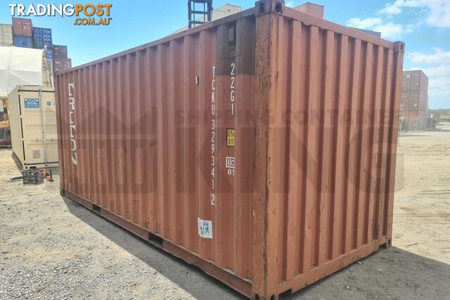 20' STANDARD HEIGHT SHIPPING CONTAINER - in Brisbane